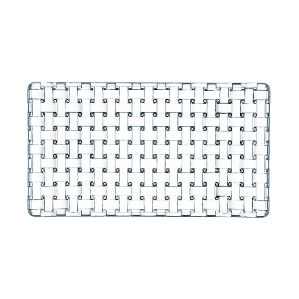 Plato Rectangular Bossa Nova 28cms
