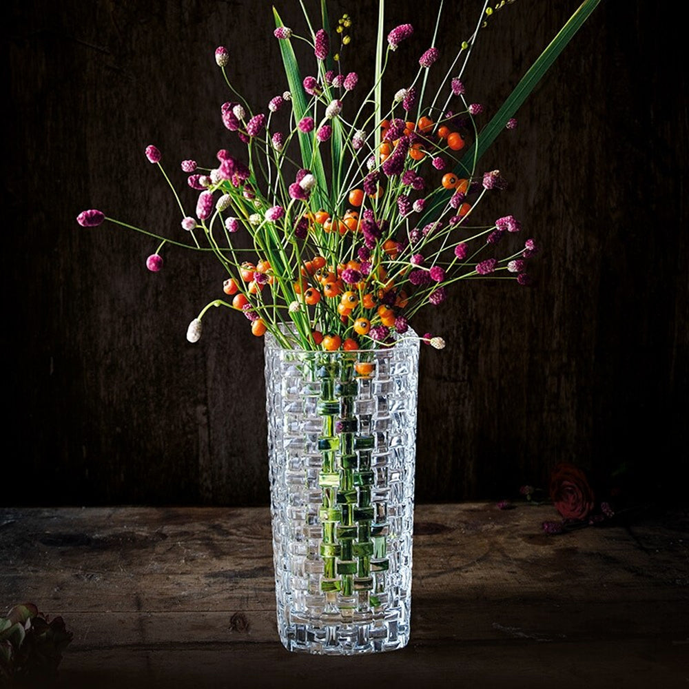 Florero Bossa Nova 28 cms Boca Ancha