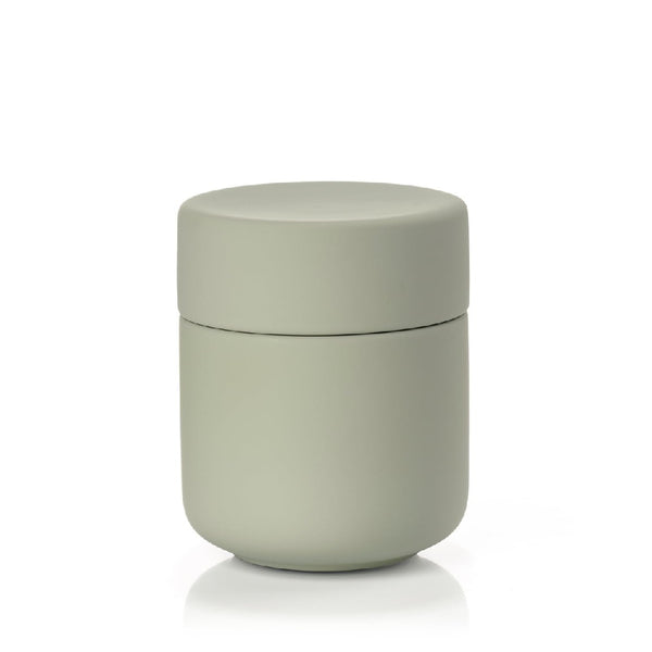 Contenedor Baño UME con Tapa Verde Eucalipto