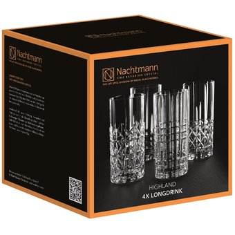 Set 4 Vasos Highland Longdrink