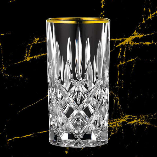 Set 2 Vasos Noblesse Gold Longdrink