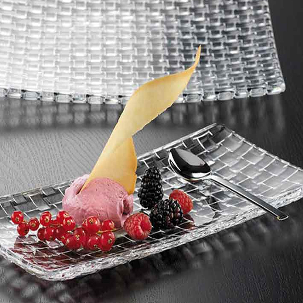Plato Rectangular Bossa Nova 28cms