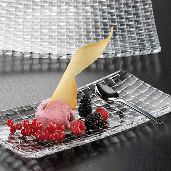Plato Rectangular Bossa Nova 28cms