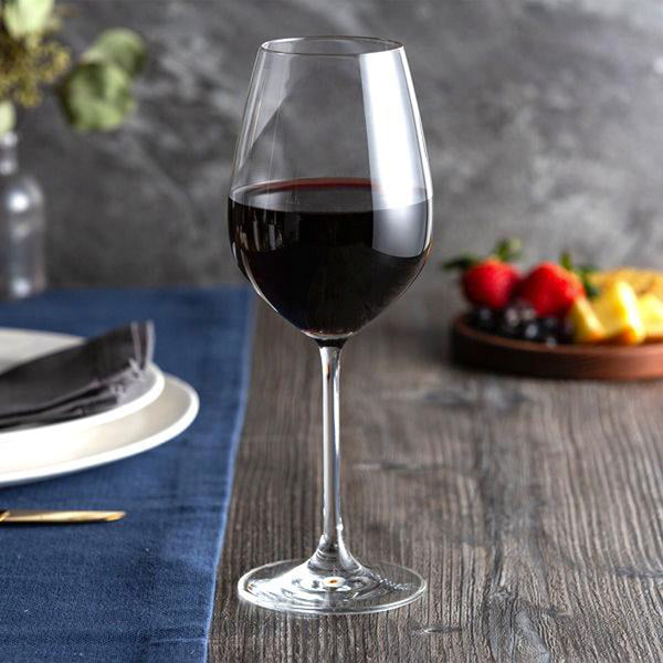 Set 4 Copas Salute Red Wine