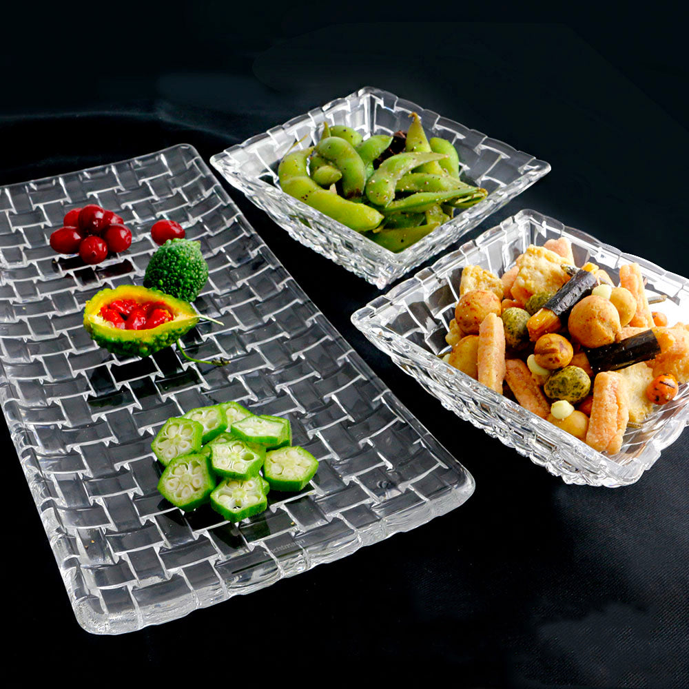 Set 1 plato Bossa Nova 18cms + 2 pocillos 12cms